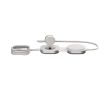 Station de charge sans fil 3-en-1 pour appareils Apple Zens couleur blanc