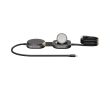 Station de charge sans fil 3-en-1 pour appareils Apple Zens couleur noir