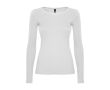 T-shirt femme à manches longues 160 g/m² Roly Direct Extreme  couleur blanc