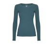 T-shirt femme à manches longues 160 g/m² Roly Direct Extreme  couleur bleu gris