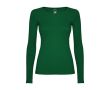 T-shirt femme à manches longues 160 g/m² Roly Direct Extreme  couleur vert bouteille