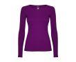 T-shirt femme à manches longues 160 g/m² Roly Direct Extreme  couleur violet
