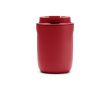 Tasse thermique en acier inoxydable avec base antidérapante 250ml couleur rouge
