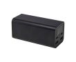 Batterie externe idéale pour pc en aluminium recyclé 20 000 mAh couleur noir