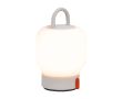 Lampe portable de style lanterne à lumière douce Kooduu Loome couleur blanc