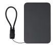 Batterie externe magnétique avec cordon 5 000 mAh personnalisable couleur noir