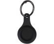 Étui silicone pour traceur compatible avec Apple Find My couleur noir