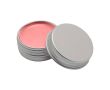 Baume à lèvres avec boîtier en aluminium et protection FPS 15 couleur rose