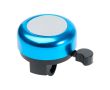 Sonnette de vélo en aluminium et plastique avec un son puissant couleur bleu