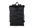 Sac à dos enroulable pour ordinateur portable 15'' imperméable couleur noir