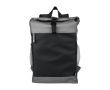 Sac à dos enroulable pour ordinateur portable 15'' imperméable couleur gris