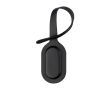 Tracker en PU pour bagages avec Apple FindMy personnalisable couleur noir