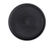 Frisbee rond en plastique recyclé avec finition mouchetée couleur noir