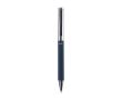 Stylo roller rotatif en laiton et RPET personnalisable encre bleue couleur bleu