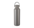 Bouteille en acier inoxydable avec double type de bouchon 500ml couleur gris graphite