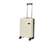 Valise trolley de cabine 20\" avec roues pivotantes et capacité de 40L couleur sable