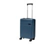 Valise trolley de cabine 20\" avec roues pivotantes et capacité de 40L couleur bleu bondi