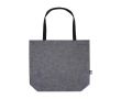 Sac de courses en feutre recyclé de haute qualité, capacité 20L couleur gris foncé