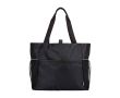 Sac de yoga en tissu ripstop recyclé et imperméable 18 L couleur noir