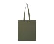 Tote bag en non-tissé recyclé résistant à la déchirure 6 L couleur vert foncé