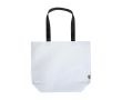 Sac imperméable en plastique recyclé avec fond large 30 L 150g/m² couleur blanc