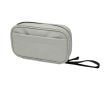 Pochette organisatrice pour accessoires technologiques zippée 1 L couleur gris