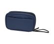 Pochette organisatrice pour accessoires technologiques zippée 1 L couleur bleu marine