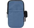 Étui bouteille déperlant avec fermeture zippée et velcro couleur bleu bondi