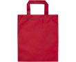 Mini sac recyclé non tissé thermosoudé capacité 3 L couleur rouge