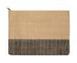 Trousse fine en papier certifié avec doublure douce 3 L couleur noir