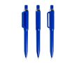 Stylo en ABS recyclé à mécanisme rétractable encre bleue couleur bleu roi