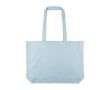 Grand sac fourre-tout en coton avec longues anses, 140 g/m² couleur bleu ciel