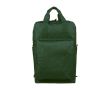 Sac à dos en polyester recyclé pour PC avec poignées supérieures 16’’ couleur vert foncé