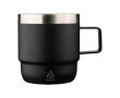 Tasse en inox à double paroi avec intérieur en céramique 180 ml couleur noir