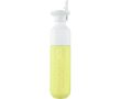 Gourde en acier inoxydable avec paille Dopper Original 450 ml couleur jaune clair