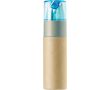 Set de crayons en bois FSC dans un tube en carton avec taille-crayon couleur bleu ciel