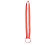 Lanyard porte-gobelet sangle en silicone, idéale pour les festivals couleur rouge