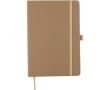 Carnet A5 à couverture en carton recyclé, pages lignées couleur marron