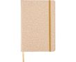 Carnet A5 en cuir synthétique aspect liège avec pages lignées couleur marron