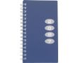 Agenda de poche avec vue hebdomadaire et certification FSC® couleur bleu