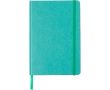 Carnet A5 en carton recyclé avec marque-page, pages lignées couleur vert
