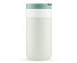 Mug isotherme de voyage en inox, couvercle rabattable Dopper 300 ml couleur vert forêt