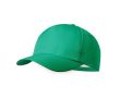 Casquette enfant en polyester RPET avec fermeture velcro couleur vert