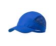 Casquette de sport en microfibre avec filet sur les côtés couleur bleu