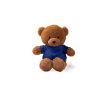 Peluche avec t-shirt en polyester et toucher ultra doux couleur bleu roi