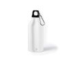 Petite gourde en aluminium recyclé 400 ml Cruiser Recycled couleur blanc
