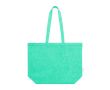 Sac en coton recyclé avec poignées longues 140 g/m2 Shop Recycled couleur vert