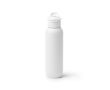 Gourde isotherme en acier inoxydable recyclé avec paille 500 ml couleur blanc