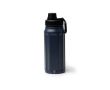Gourde isotherme style militaire en acier inoxydable recyclé 540 ml couleur bleu marine