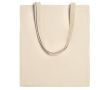 Sac en coton naturel avec anses longues renforcées 240 g/m² couleur naturel